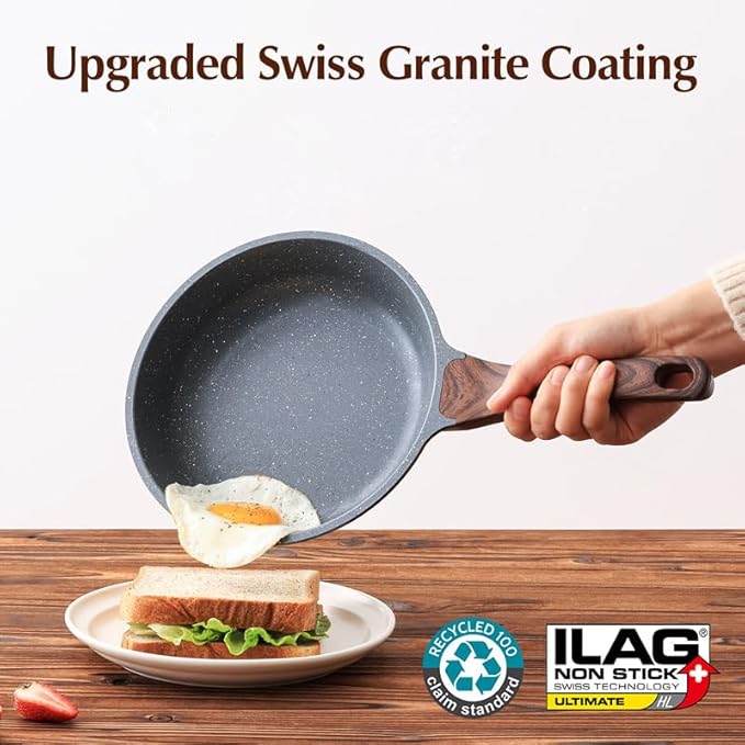SENSARTE Nonstick Frying Pan Skillet - Image 2