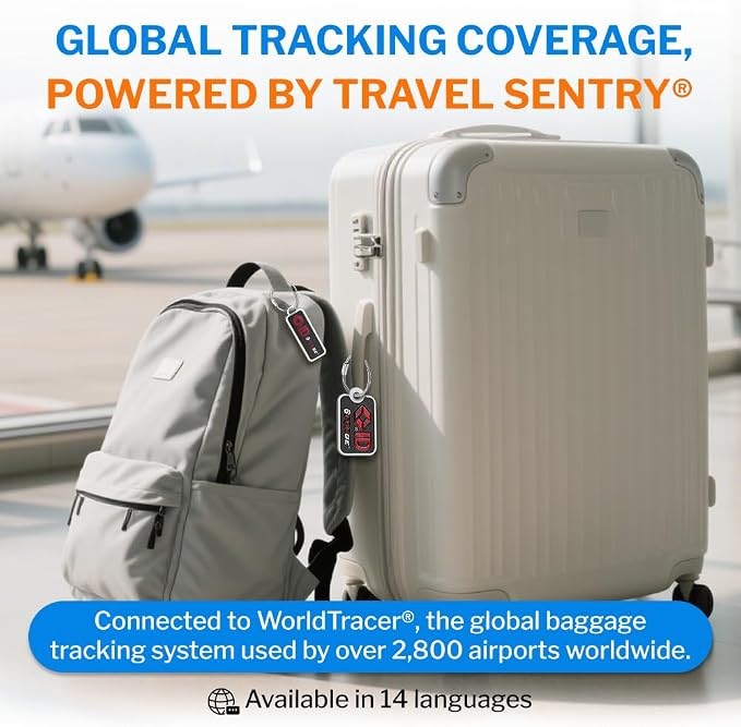 Forge Lost and Found Luggage Tags, Global Luggage Tracking Tag, WorldTracer - Image 2