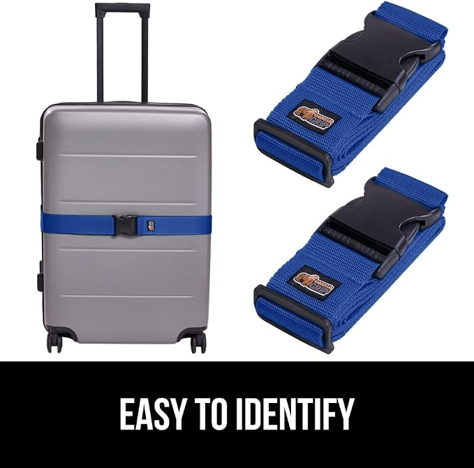 GORILLA GRIP Heavy Duty Adjustable Luggage Straps - Image 4