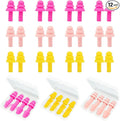 Ear Plugs for Sleeping, 12 Pair Earplugs Noise Canceling Soft Silicone Ear Plug by AXBUS