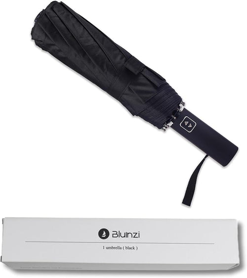 46 Inch Compact Umbrellas for Rain by Bluinzi