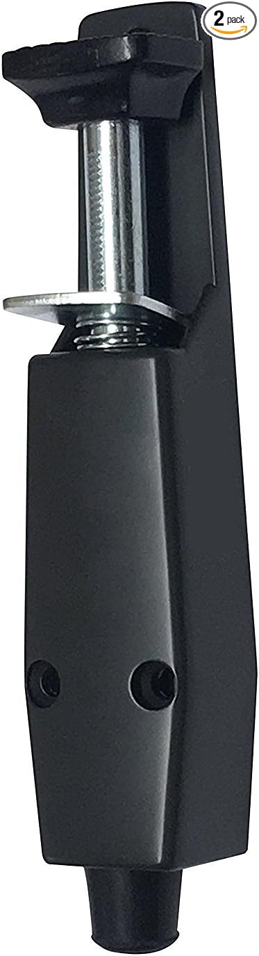 Pacific Doorware Heavy Duty Spring Loaded Step Down Push On Door Holder/Stopper by EasyandAccurate