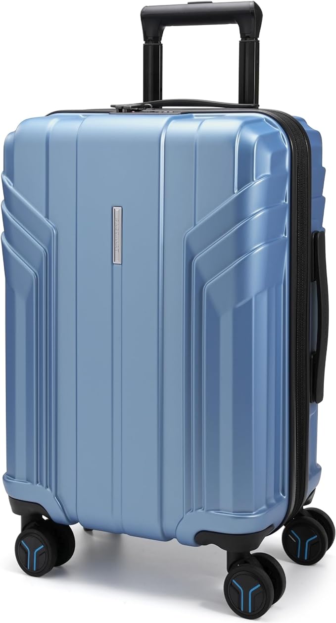 BAGSMART Expandable Carry On Luggage 22x14x9 Airline Approved, 1OO% PC by BAGSMART