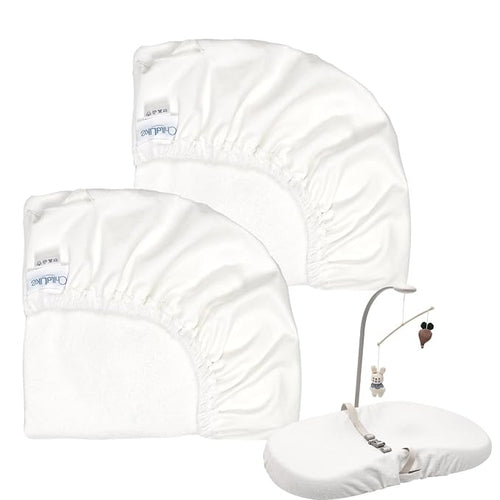 2-Pack Waterproof Changing Pad Covers-Soft Baby Nursery Diaper Changing Pad by Unknown