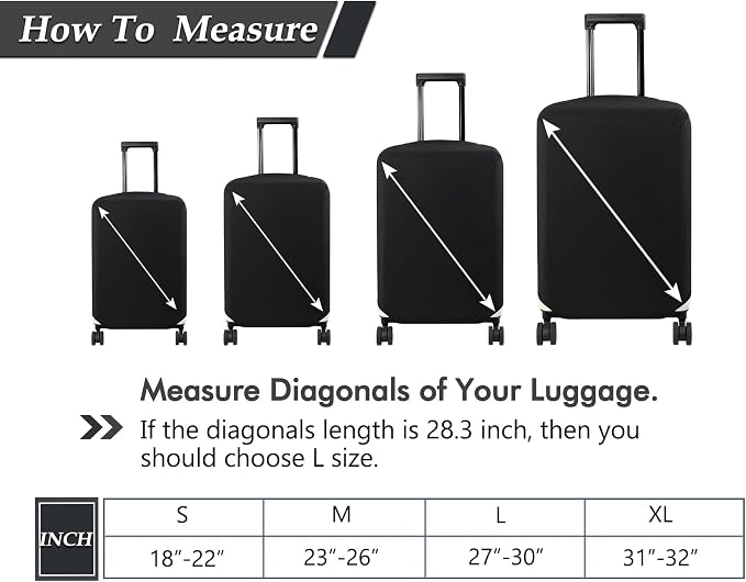 HYPER VENTURE Washable Luggage Cover - Image 6