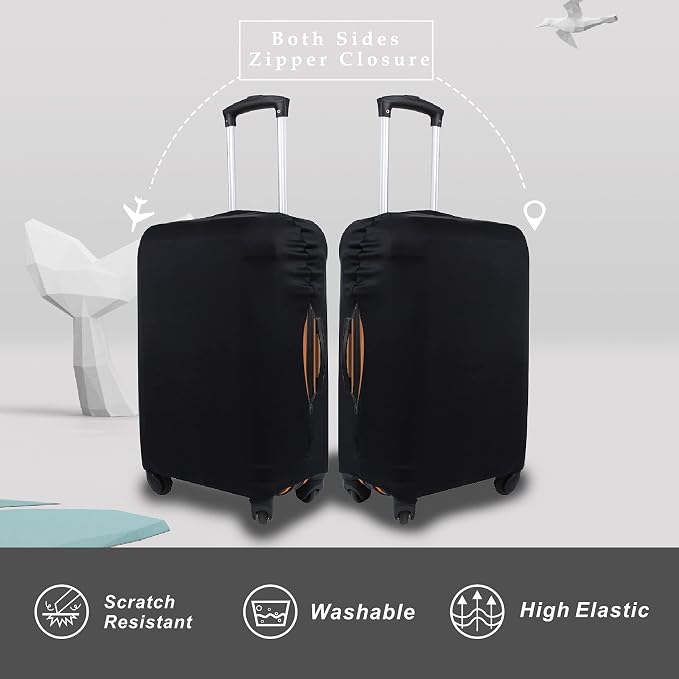 Explore Land Travel Luggage Cover Suitcase Protector Fits 18-22 Inch Case - Image 2