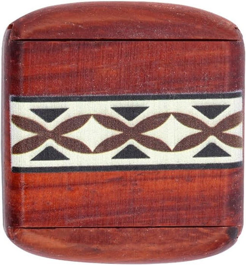 1pcs Handcrafted Wooden Pill Case - Image 2