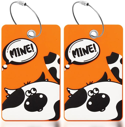 2PCS 2303 Bright Silicone Luggage tag by SIVEUMIL