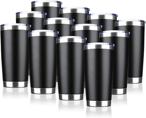 20oz Tumbler Bulk Stainless Steel Vacuum Insulated Tumblers by VisittheEcoMozz
