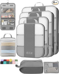 8 Set Compression Packing Cubes by OlarHike
