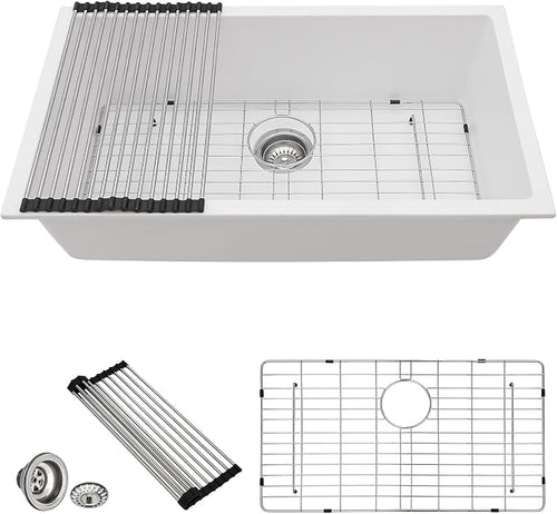 33 Granite Composite Kitchen Sink by DONSDEY