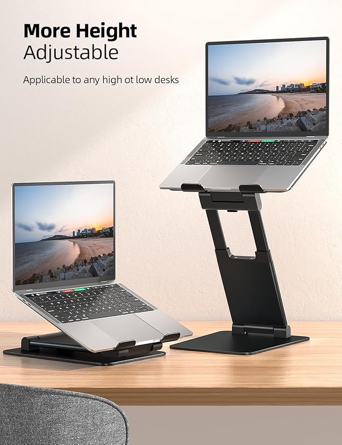 Nulaxy Height Adjustable Laptop Stand - Image 3