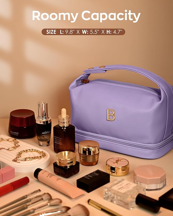 Initial Makeup Bag Personalized Bags - Image 6
