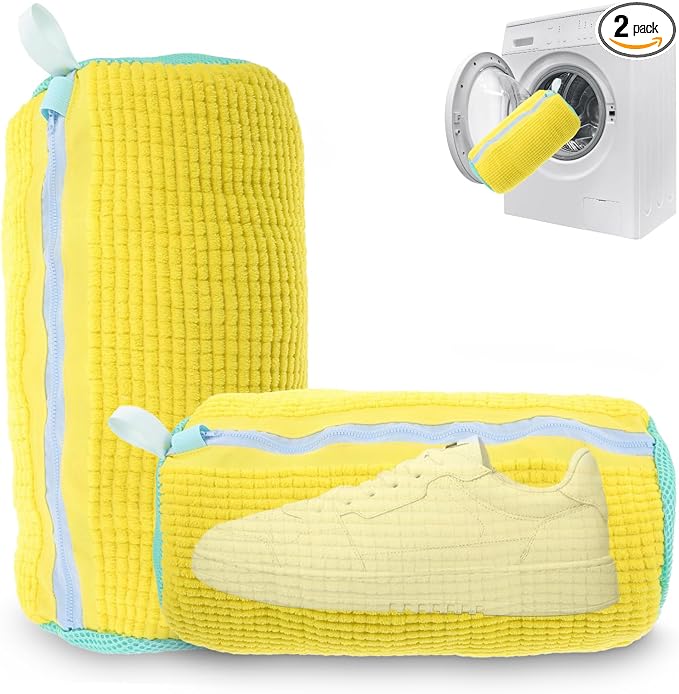 2PCS Shoe Washing Machine Bag, Durable Shoe Bag by Unknown
