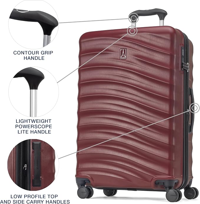 Travelpro Maxlite Air V2 Hardside Expandable Checked Luggage, 8 Spinner Wheels - Image 2