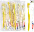 50 pcs Disposable Toothbrushes by FAOEHN
