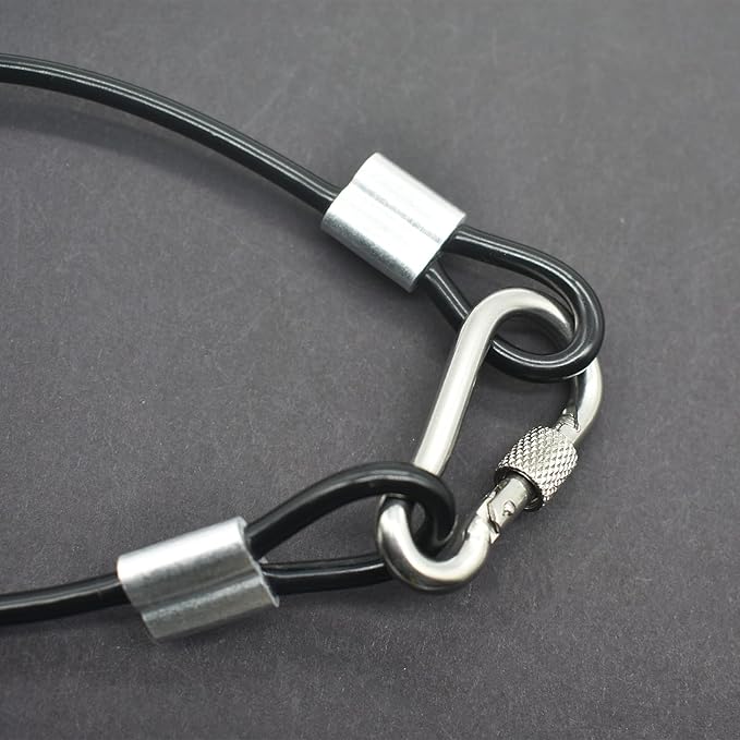 10 Pcs 2mm Wire 24 inch Vinyl Coated Stainless Steel Cable - Image 7