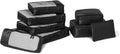 Amazon Essentials Ultralight packing Cubes Packing Organizer black 8 pack Black by AmazonEssentials