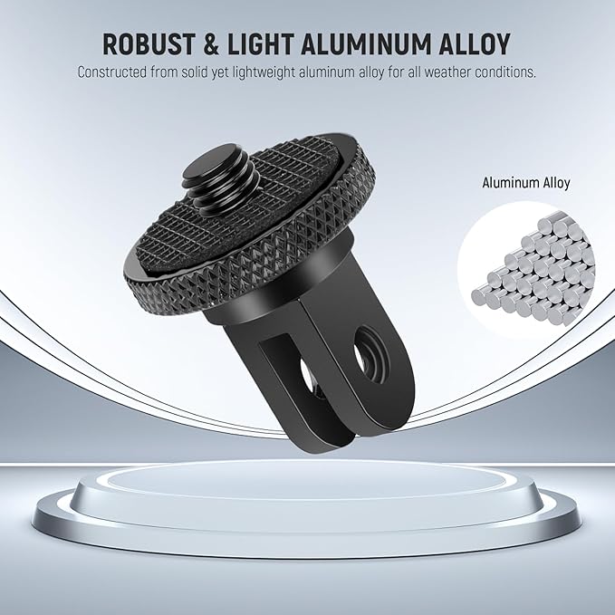 NEEWER Action Camera Tripod Mount Adapter - Image 5