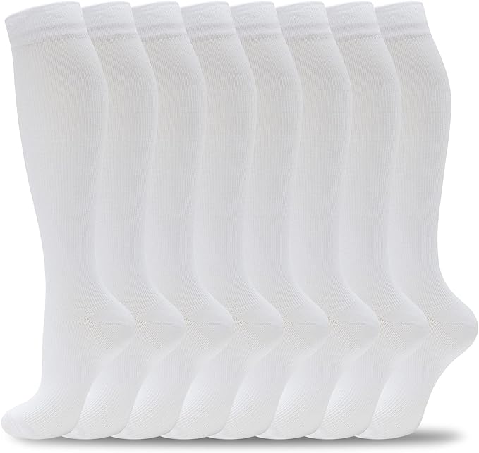 fenglaoda 8 Pairs Compression Socks by fenglaoda