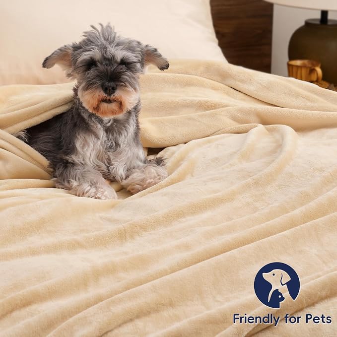 PHF Ultra Soft Fleece Blanket King Size, No Shed No Pilling Luxury Plush Cozy - Image 5
