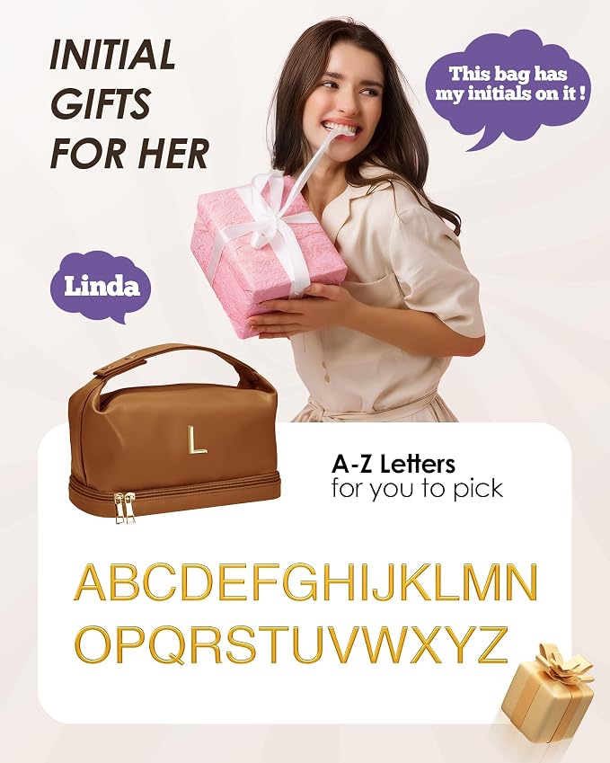 Gifts for Young Women, Personalized Makeup Bag - Image 7