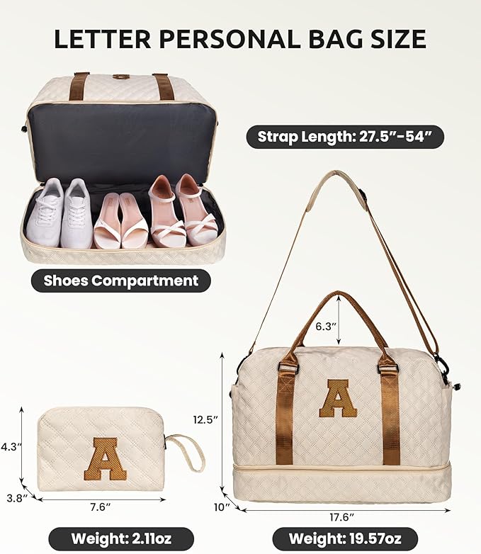 Gifts for Mom-Initial Duffle Bag - Image 2