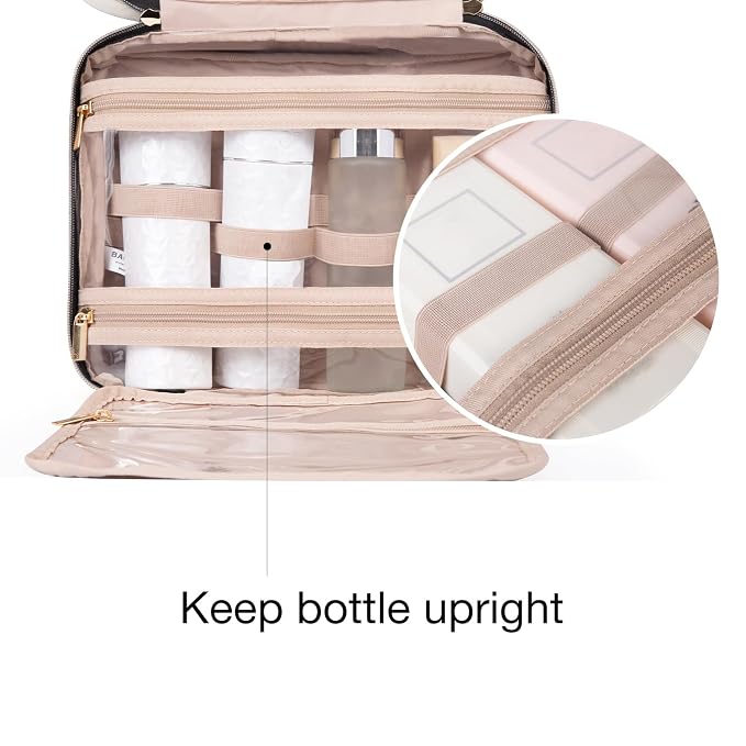 BAGSMART Large Toiletry Bag Travel Bag - Image 4