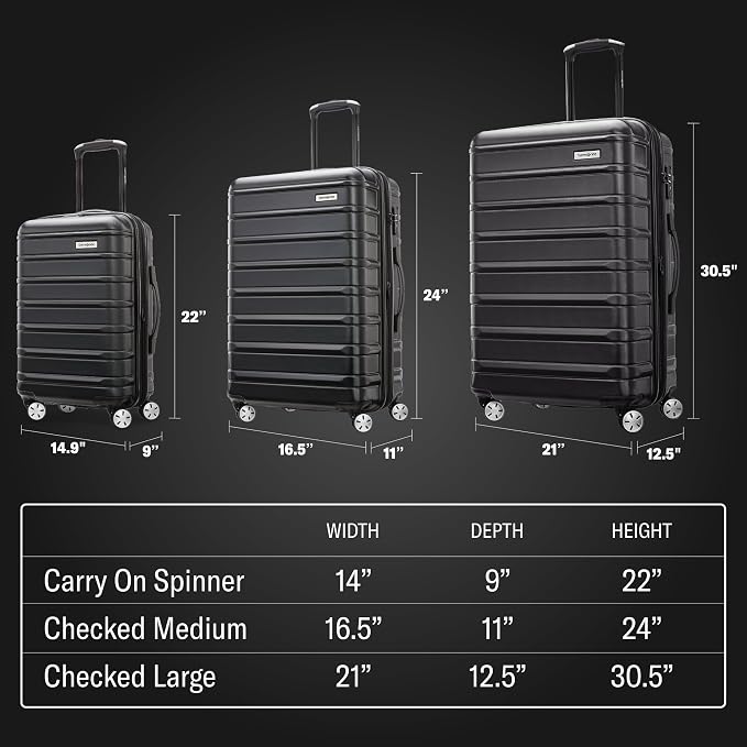 Samsonite Omni 2 Hardside Expandable Luggage - Image 8