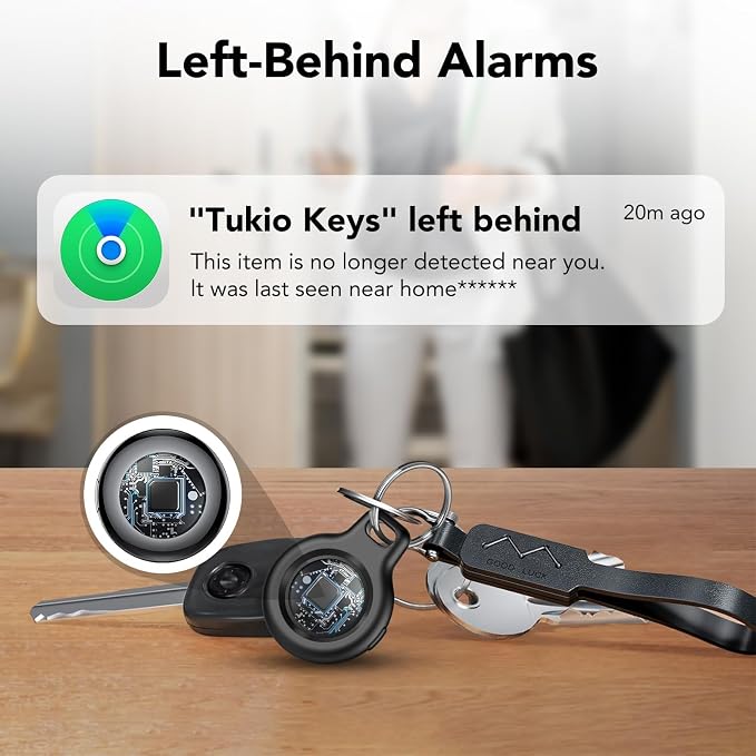 2025 New Air Tracker Tag-1 Pack, Replaceable Battery, Key Finder and Item - Image 5