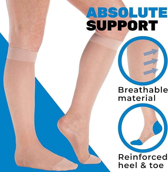 Made in USA - Sheer Compression Socks - Image 4