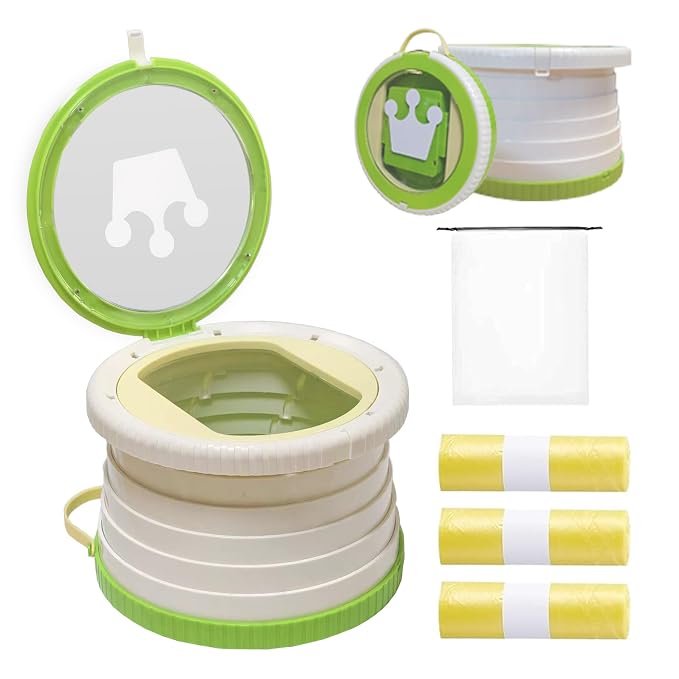 SunnySmile Portable Toilet for Kids, Portable Potty Seat for Toddler Travel by SunnySmile