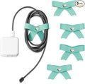 SenseAGE 5 Pack Cord Organizer, Bow Cord Keeper, Cable Organizer USB Holder by SenseAGE