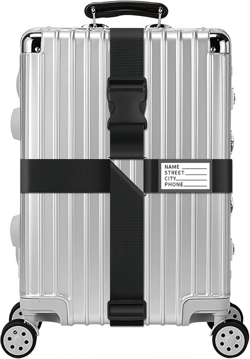 2-Pack Adjustable Luggage Straps - Image 2