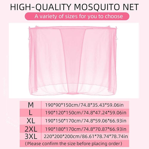 4 Corners Mosquito Net for Mosquiteros para Camas Bed Canopies Netting Bed - Image 2