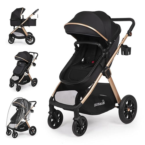 6-in-1 Convertible Baby Stroller by BIUSIKAN