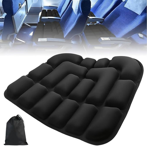 3D Inflatable Seat Cushion for Airplane Travel by Viuaejoo