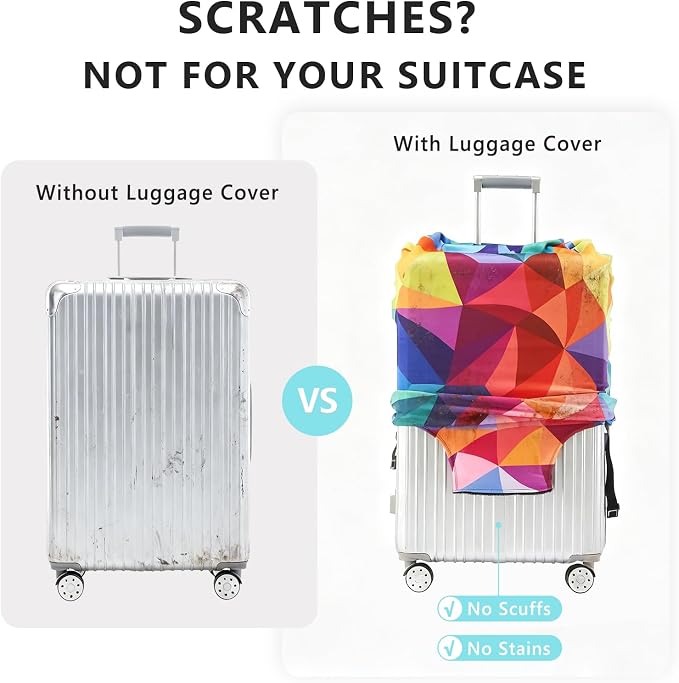 Travelkin Luggage Cover for Suitcase Tsa Approved, Suitcase Cover Protector Fit - Image 4
