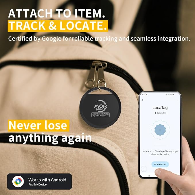 Android Air Tracker Tag 4 Pack for Luggage Tracker Tags Works - Image 5