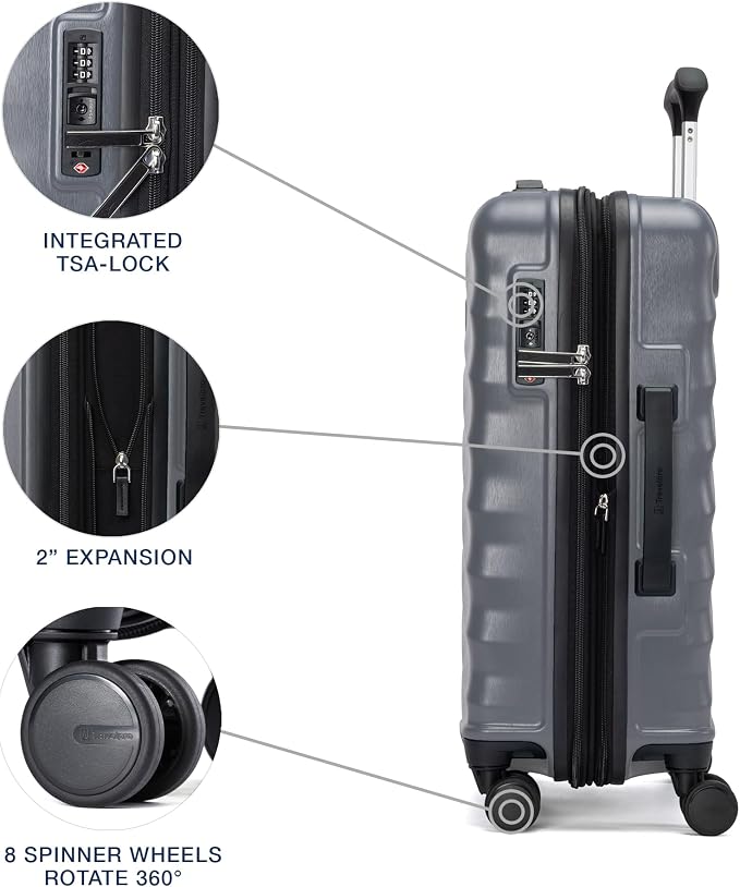 Travelpro Maxlite Air V2 Hardside Expandable Carry on Luggage, 8 Spinner Wheels - Image 4
