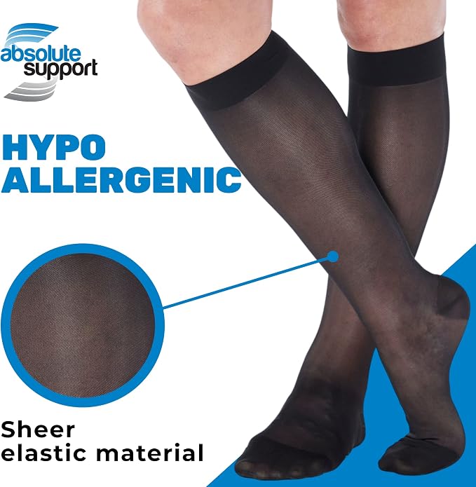 Made in USA - Sheer Compression Socks - Image 3