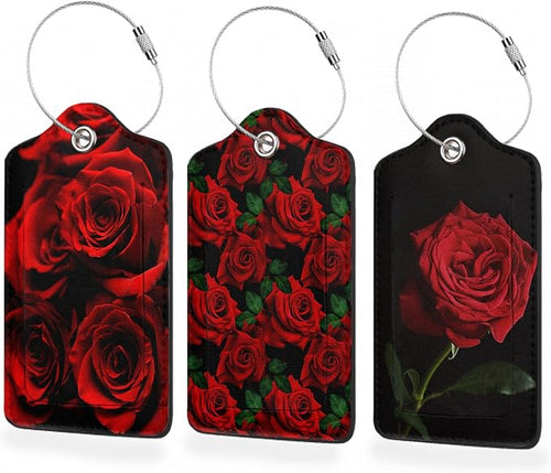 3 Pack Luggage Tag for Suitcase by BUYIDUI