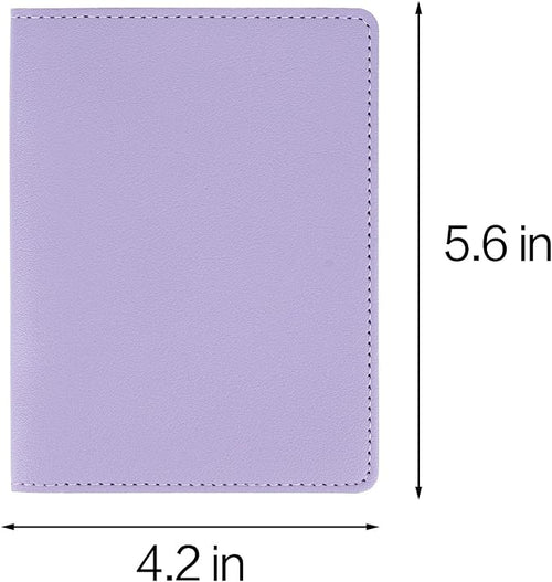 2 Pack Passport covers and Vaccine Card Holder PU Leather Passport Wallet - Image 2