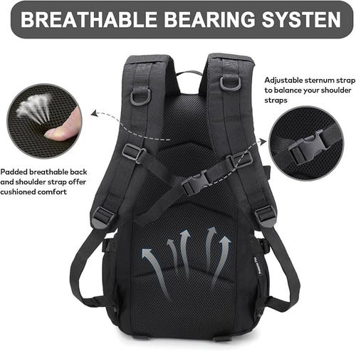 25L Hiking Backpack Small Tactical Backpack Daypack Camping Trekking Hunting - Image 2
