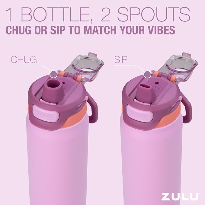 ZULU Powerfill Pro 32oz Stainless Steel Water Bottle - Image 7