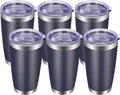VEGOND 20oz Tumbler with Lid and Straw Stainless Steel Tumbler Cup Bulk Vacuum by VEGOND