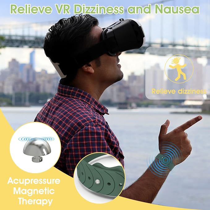 Motion Sickness Bands Anti Nausea Acupressure Wristband Sea Sickness Wristbands - Image 3