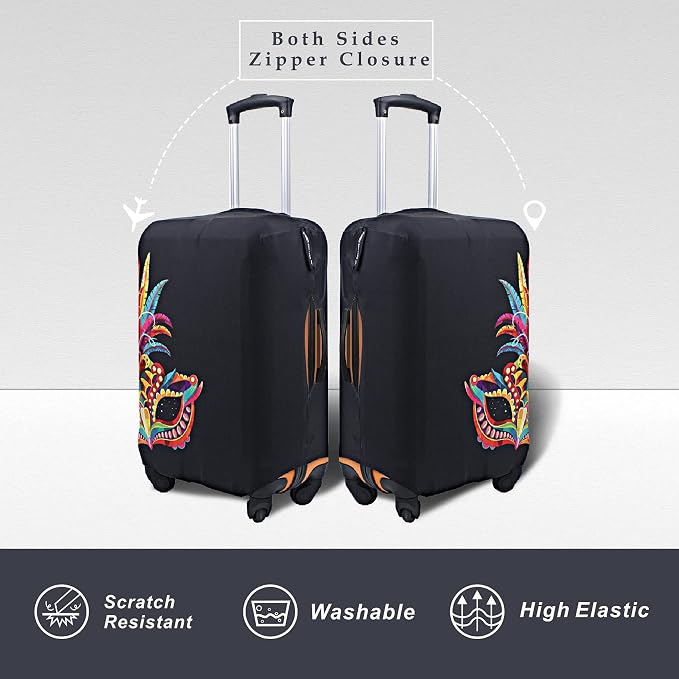 Explore Land Travel Luggage Cover Suitcase Protector Fits 27-30 Inch Case - Image 2