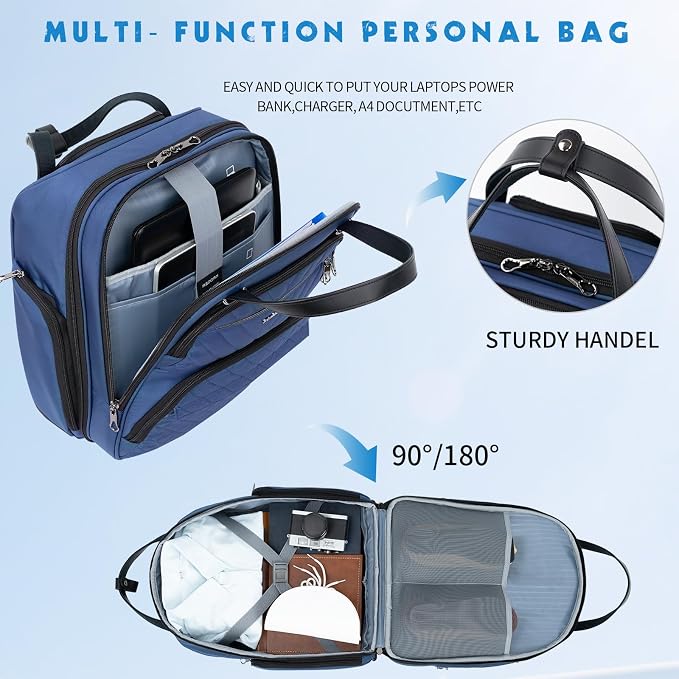 KROSER Carry On Underseat Multi-functional, 16-inch Underseater Lightweight - Image 5