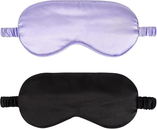 2Pack Silk Sleep Mask, IEKEODI Eye Mask by IEKEODI